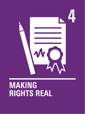 Hacer realidad sus derechos